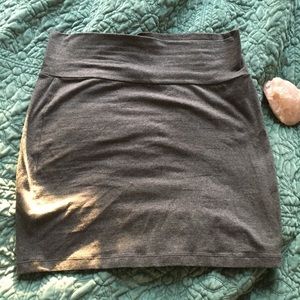 basic bodycon mini skirt